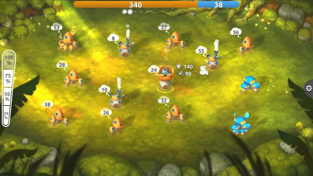 Mushroom Wars 2: RTS Strategy स्क्रीनशॉट 4