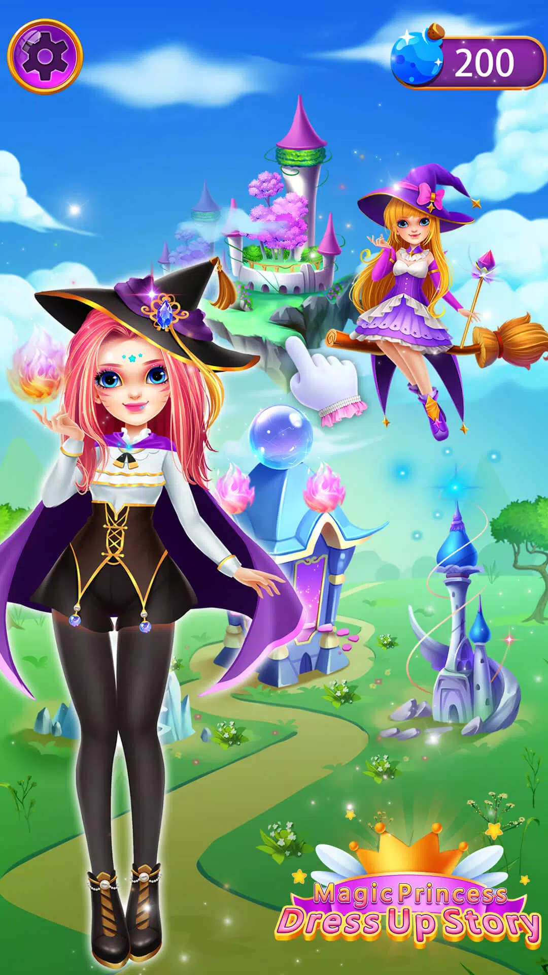 Magic Princess Dress Up Story экрана 1