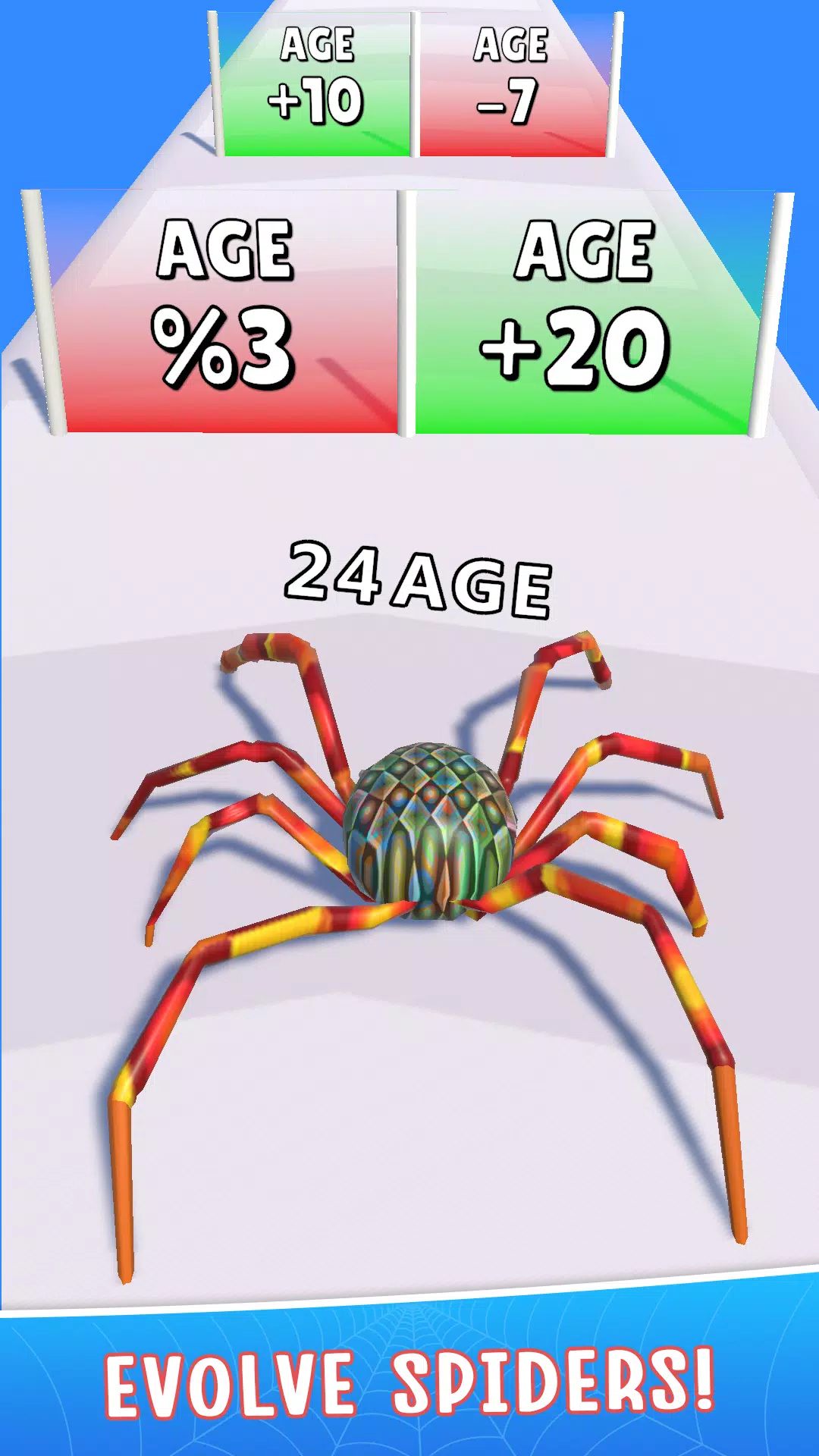 Spider Run: Spider Evolution zrzut ekranu 1