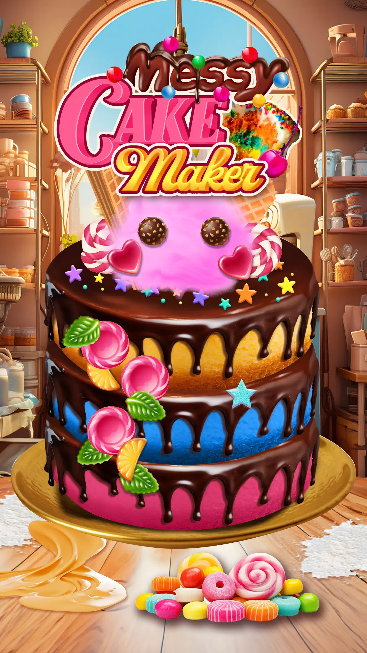 Messy Cake Maker captura de pantalla 