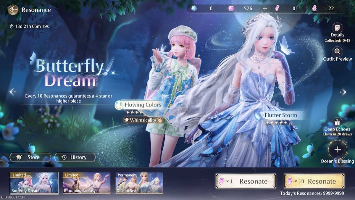 Infinity Nikki Gacha & Pity System이 설명했습니다