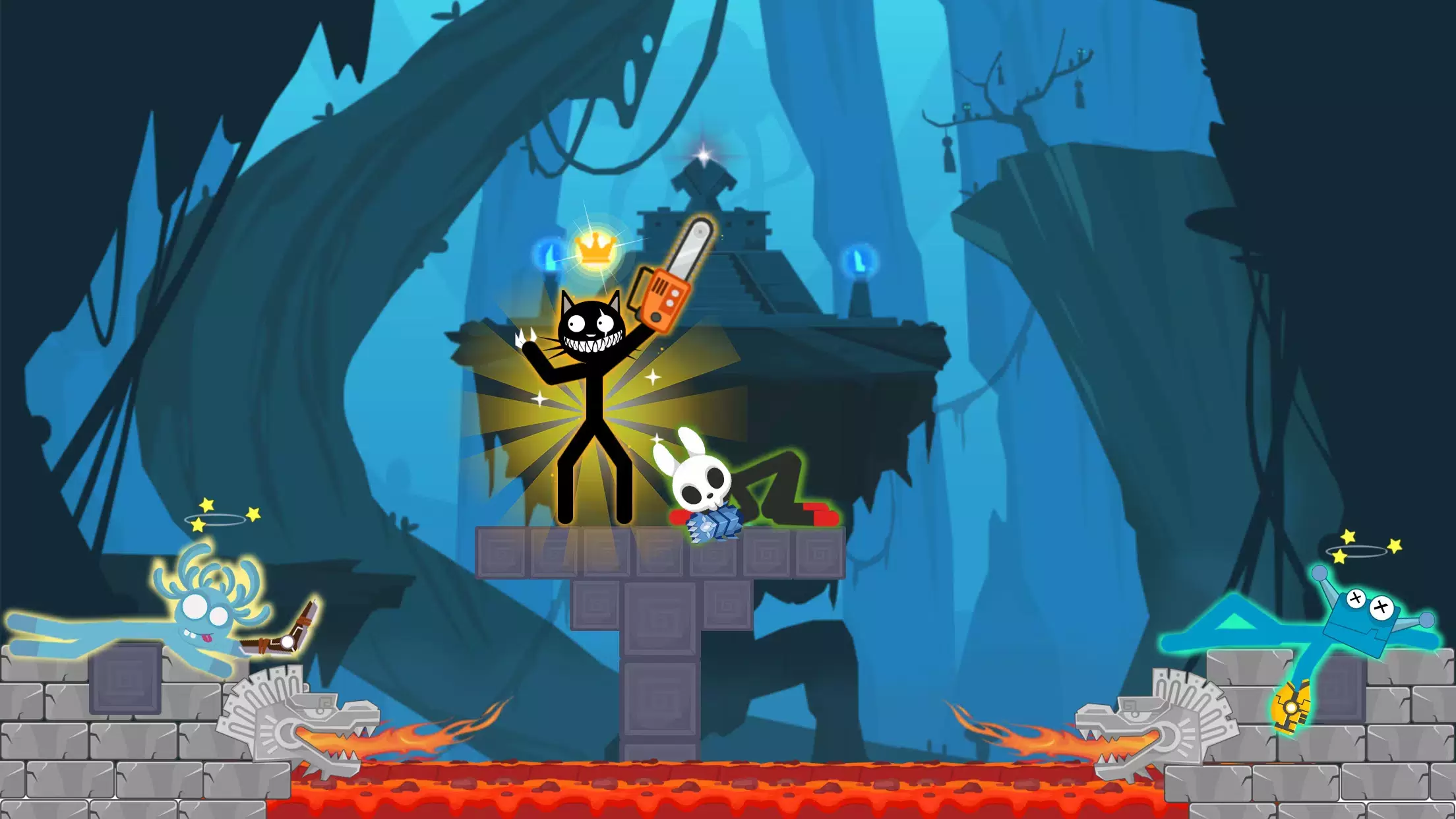 Supreme Brawl Stick Fight Game Screenshot 3