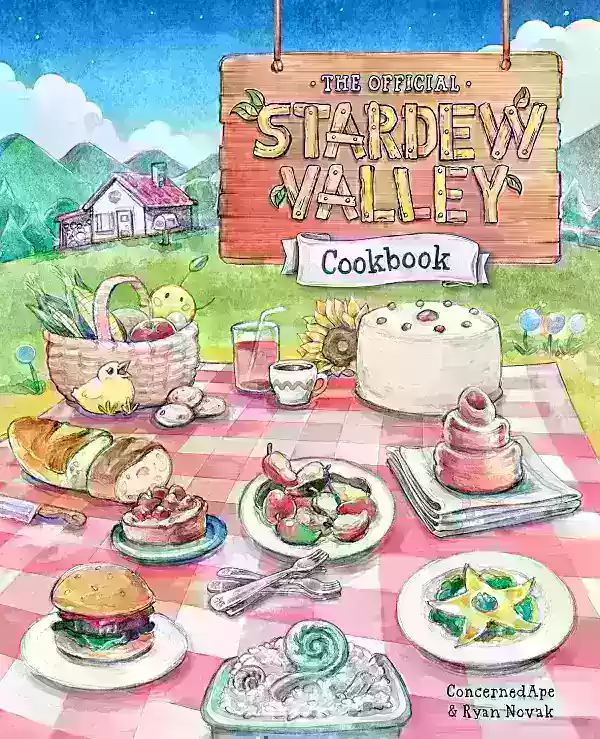 Opisyal na takip ng Stardew Valley Cookbook