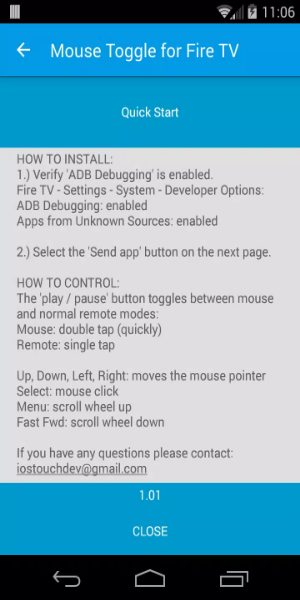 Mouse Toggle for Fire TV экрана 2