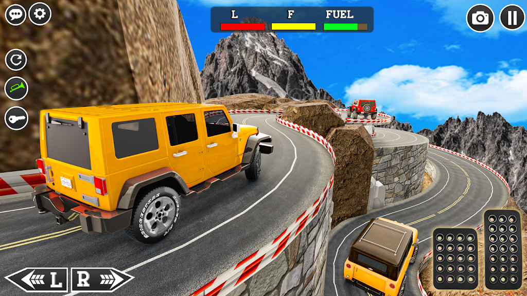 4x4 Mountain Climb Car Games ekran görüntüsü 1