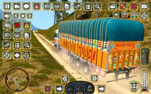 Offroad Cargo Truck Driving 3D ảnh chụp màn hình 1