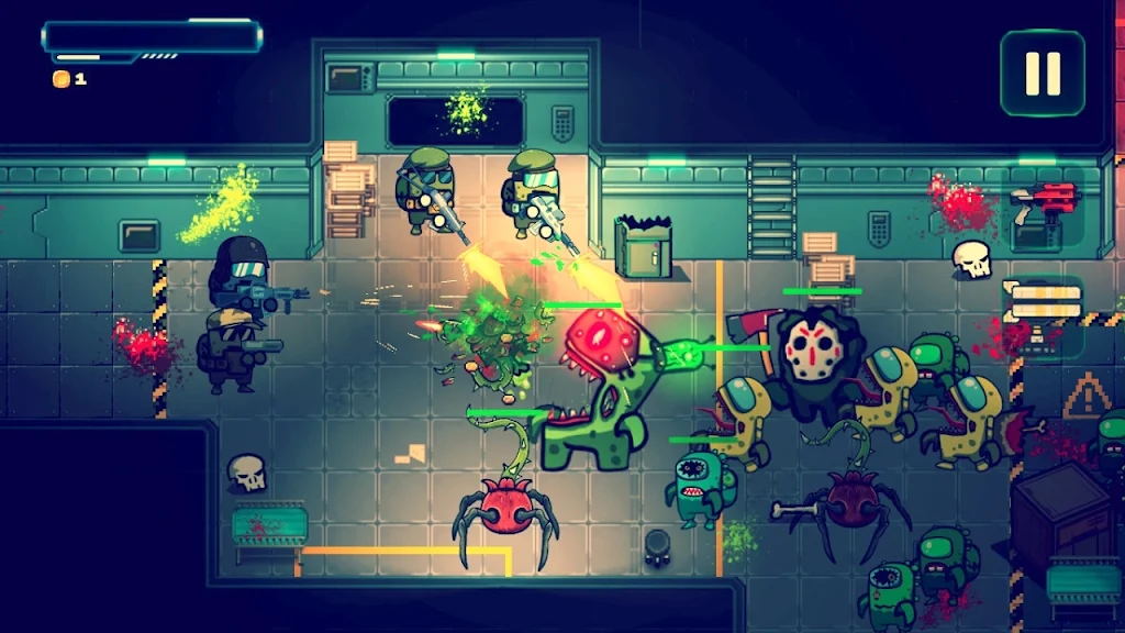 Zombie Space Shooter II zrzut ekranu 1