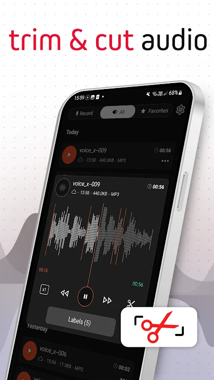 VoiceX captura de pantalla 