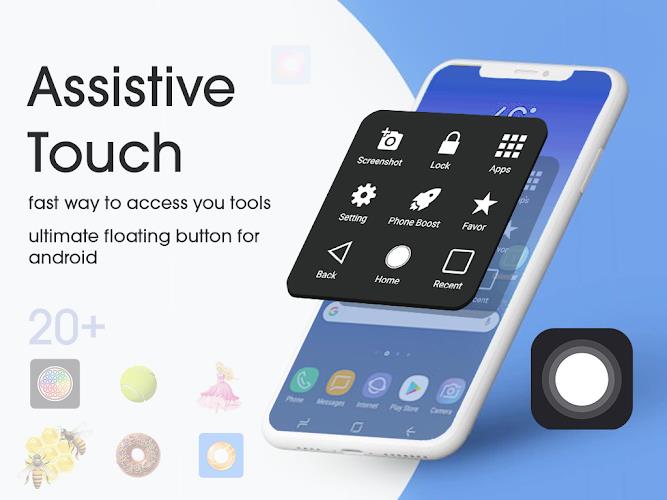 Assistive Touch: Screenshot ảnh chụp màn hình 1