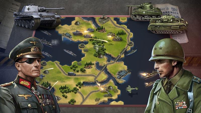 WW2: World War Strategy Games ảnh chụp màn hình 4