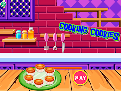 cooking cookies : games for gi captura de pantalla 