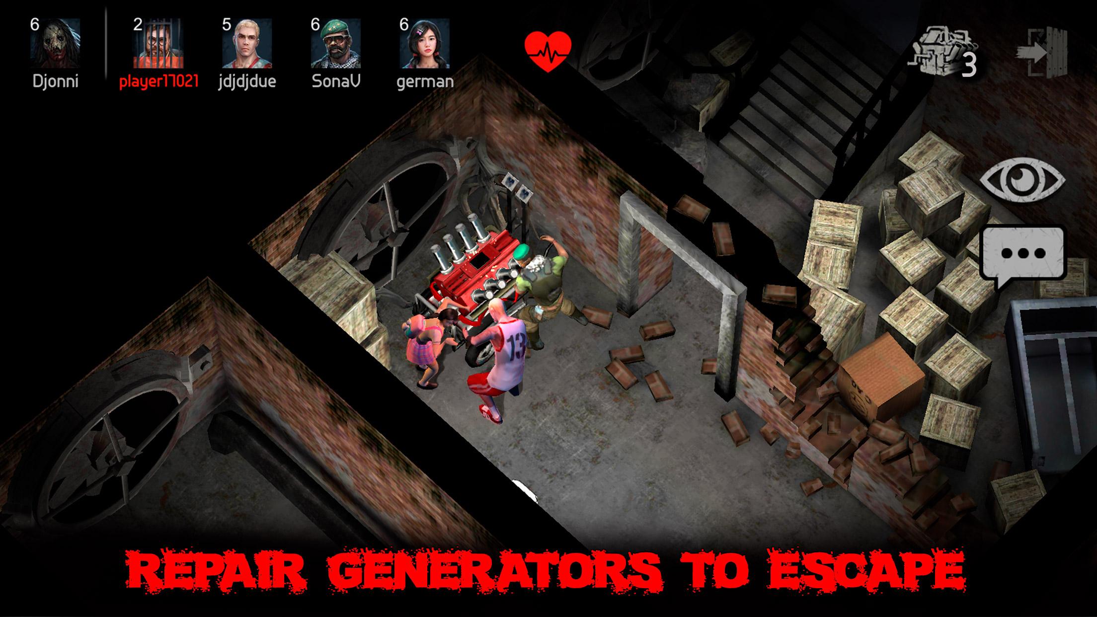 Horrorfield Multiplayer horror Screenshot 3