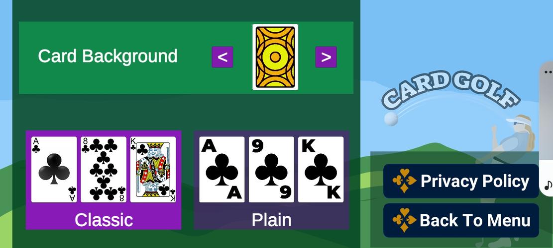Card Golf экрана 4