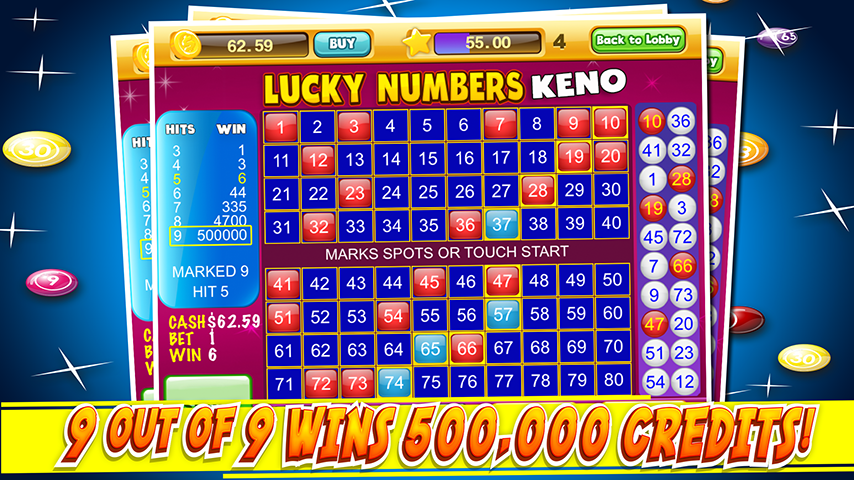 Screenshot Las Vegas Keno Numbers Free 3