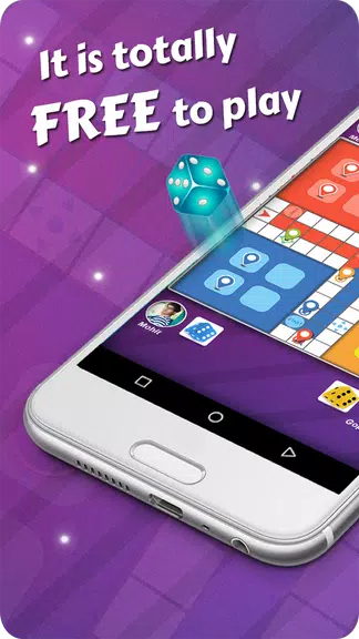 Ludo game - free board game play with friends ekran görüntüsü 1