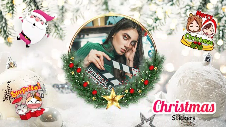 Christmas Photo Frames, Editor screenshot 2