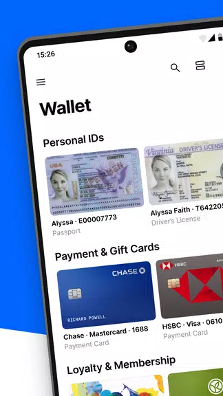 Folio: Digital Wallet App captura de pantalla 