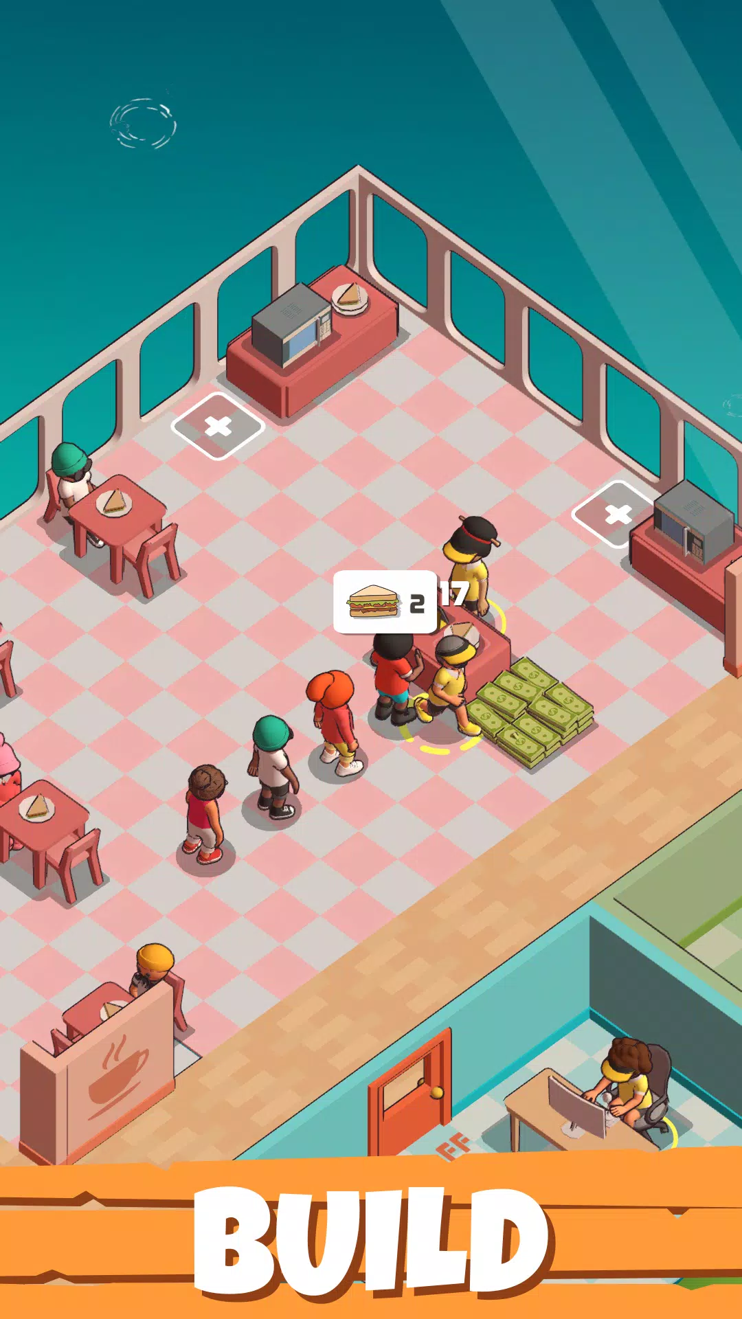 Marina Fever - Idle Tycoon RPG screenshot 2