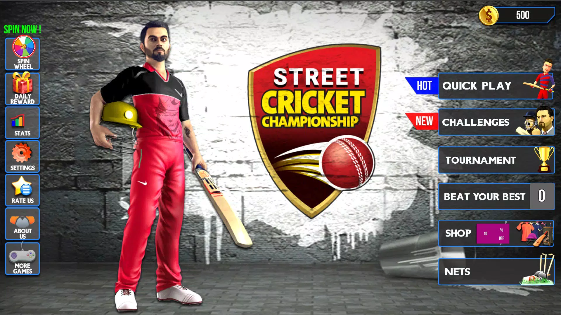 Street Criket-T20 Cricket Game应用截图第1张