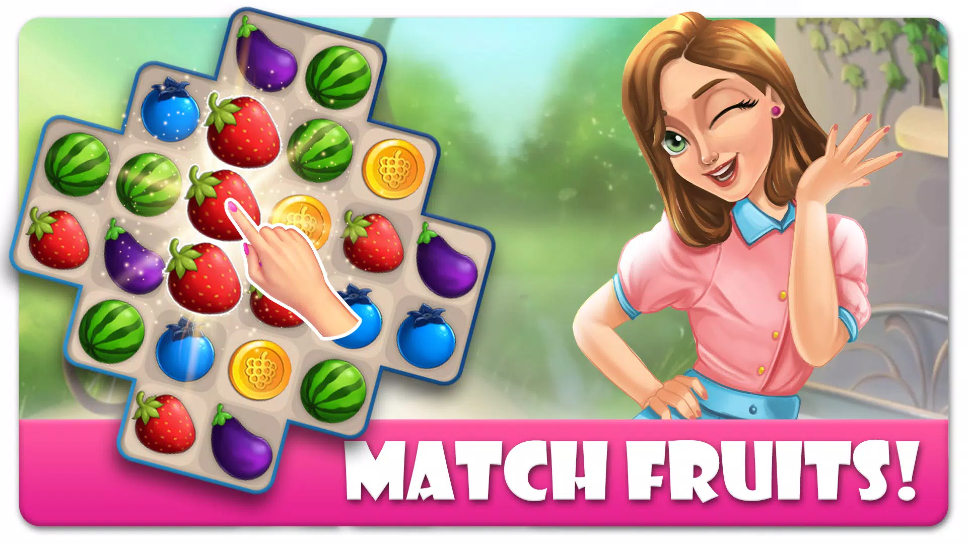 Anna’s Garden: Match 3 Games Screenshot 1