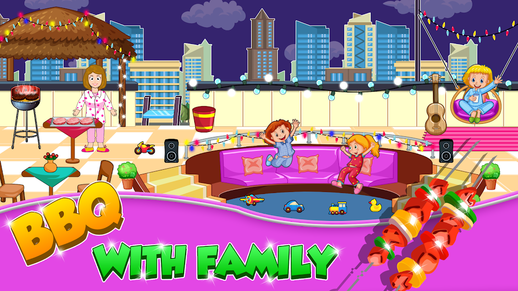 My Home City Pajama Party Captura de pantalla 4