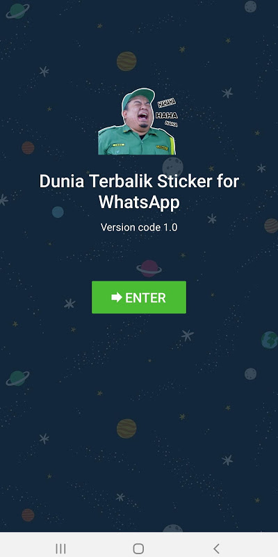 Dunia Terbalik WA Sticker Screenshot 1