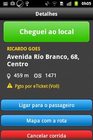 Screenshot TAXI AMARELINHO RIO TAXISTA 3