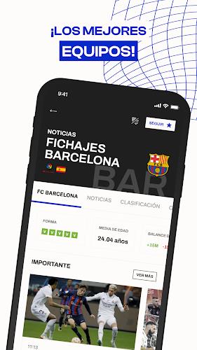 Fichajes fútbol: mercado Screenshot 4