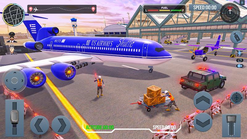 Airplane Simulator Plane Games zrzut ekranu 2