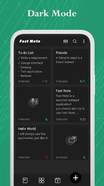 Note, Notepad - Fast Note স্ক্রিনশট 1