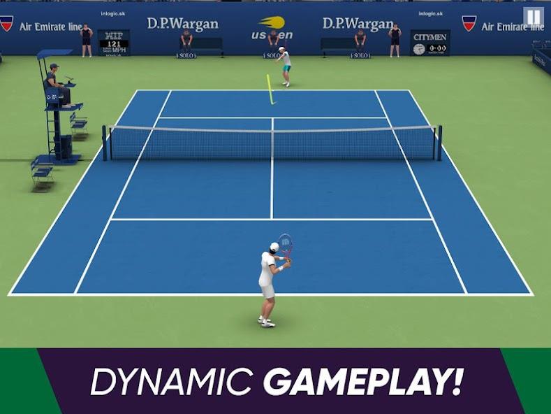 Tennis World Open 2023 - Sport Mod ekran görüntüsü 4