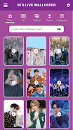 BTS Live Wallpaper Video zrzut ekranu 1