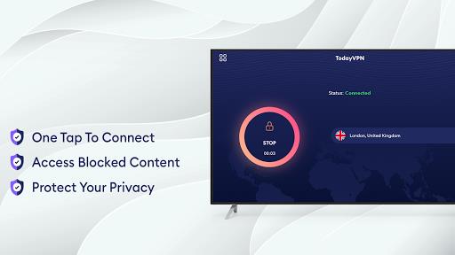 Today VPN - Free VPN Proxy - Unlimited VPN captura de pantalla 