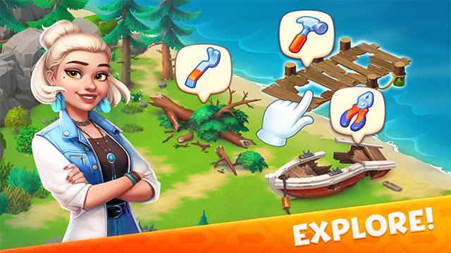 Road Trip: Royal Merge Games স্ক্রিনশট 1