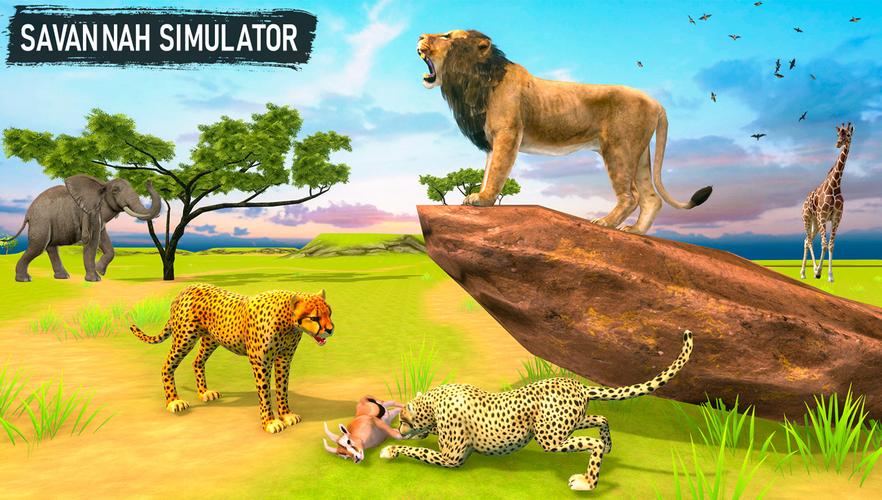 Savanna Safari: Land of Beasts Screenshot 1