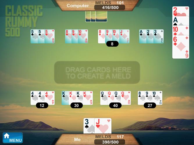 Rummy 500 screenshot 4