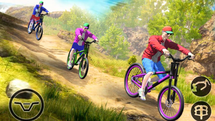 BMX Offroad Racing-Cycle Games Screenshot 2
