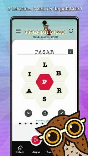 PALABRÍSIMO: busca palabras ảnh chụp màn hình 1