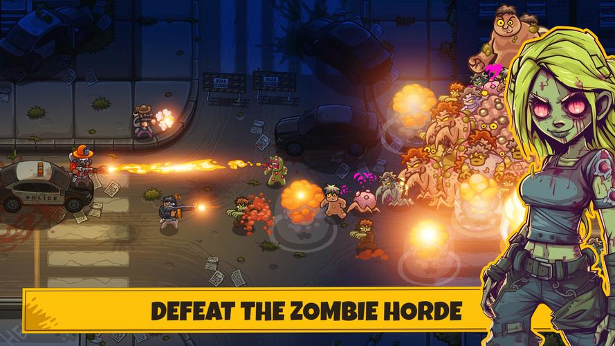 Dead World Heroes: Zombie Rush应用截图第2张