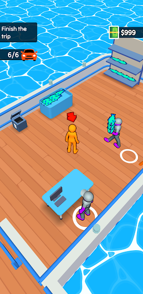 Boat Venture: Idle Manager Mod captura de pantalla 