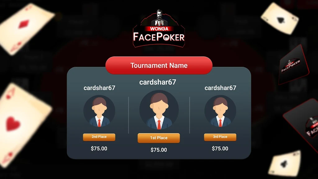 Wonga Face Poker zrzut ekranu 4