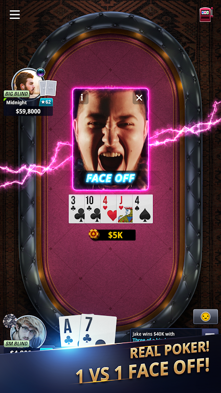 B17 Poker - Texas Hold’em, Live cam poker ဖန်သားပြင်ဓာတ်ပုံ 1