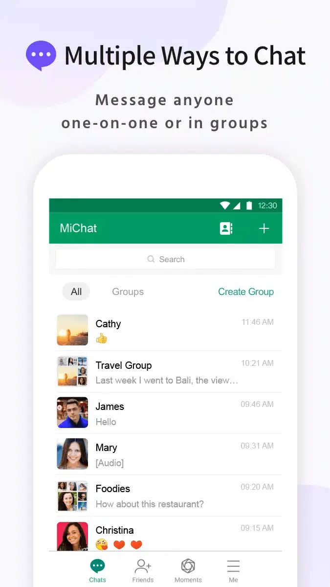 MiChat - Conoce Gente Nueva captura de pantalla 