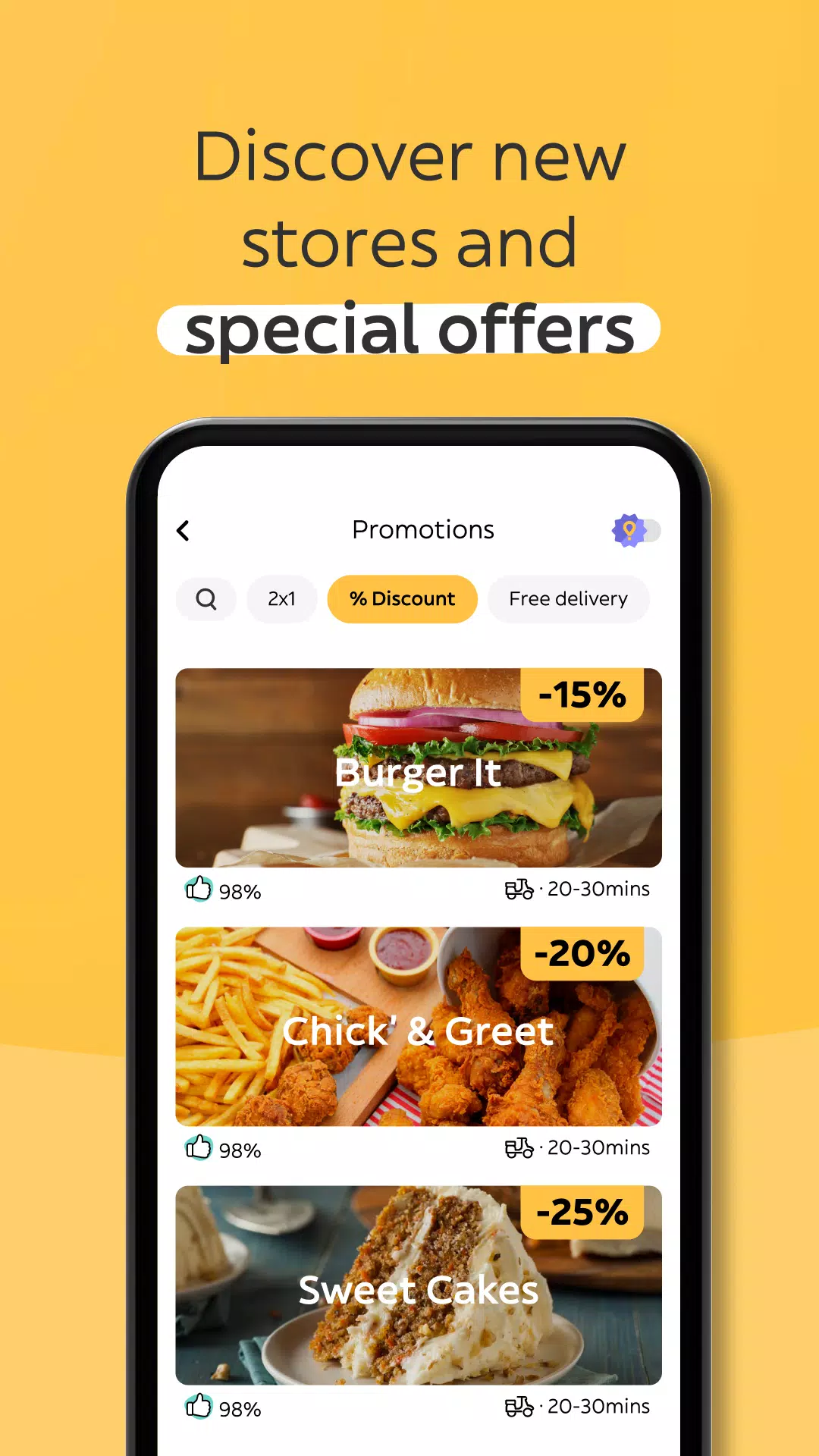 Glovo: Food Delivery and More Screenshot 3