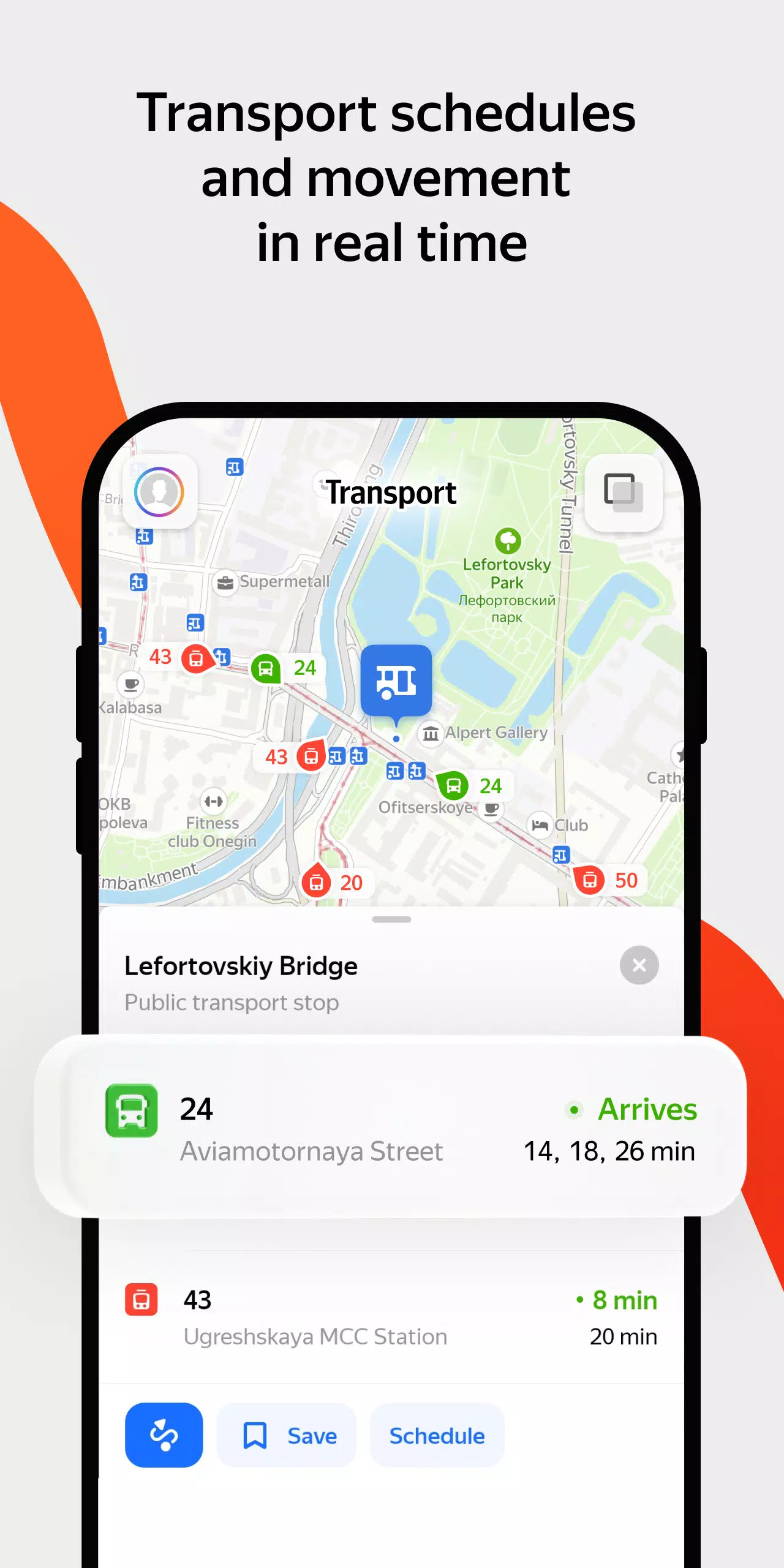 Yandex Maps and Navigator screenshot 1