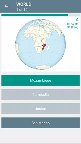 Quiz: Flags and Maps Screenshot 4