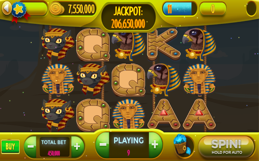Egyptian Treasures Free Casino Slots স্ক্রিনশট 1
