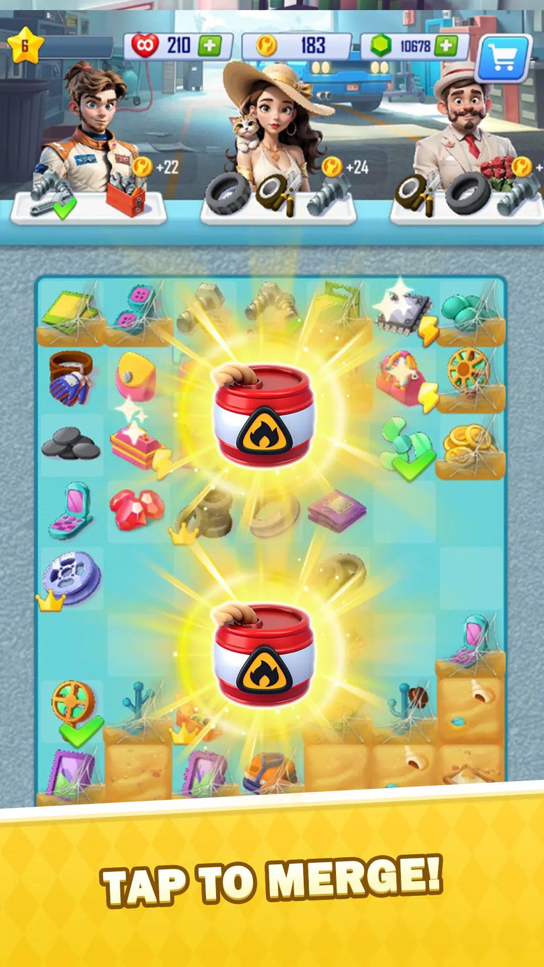 Mechanic’s Life: Merge Dreams captura de pantalla 