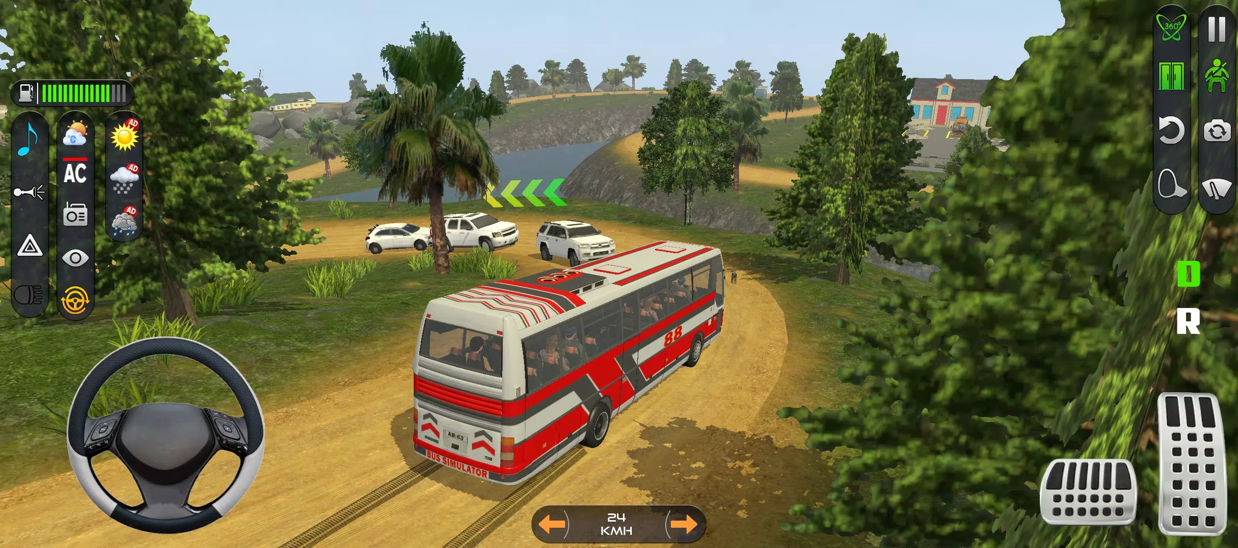 Offroad Bus: Coach Bus Driving Screenshot 2