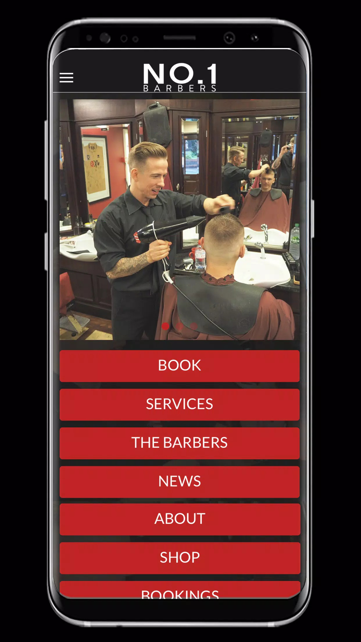 No. 1 Barbers Screenshot 1